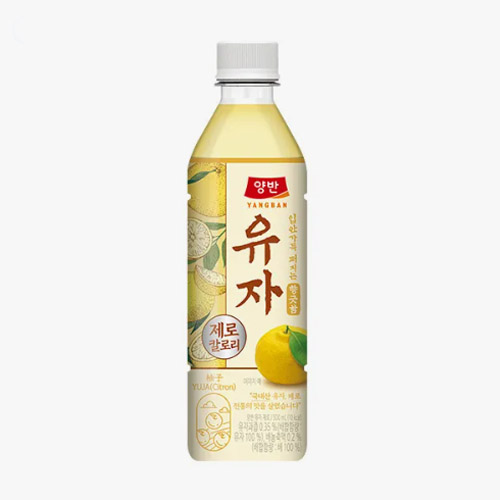 [동원] 양반 유자 제로 500ml x 24병