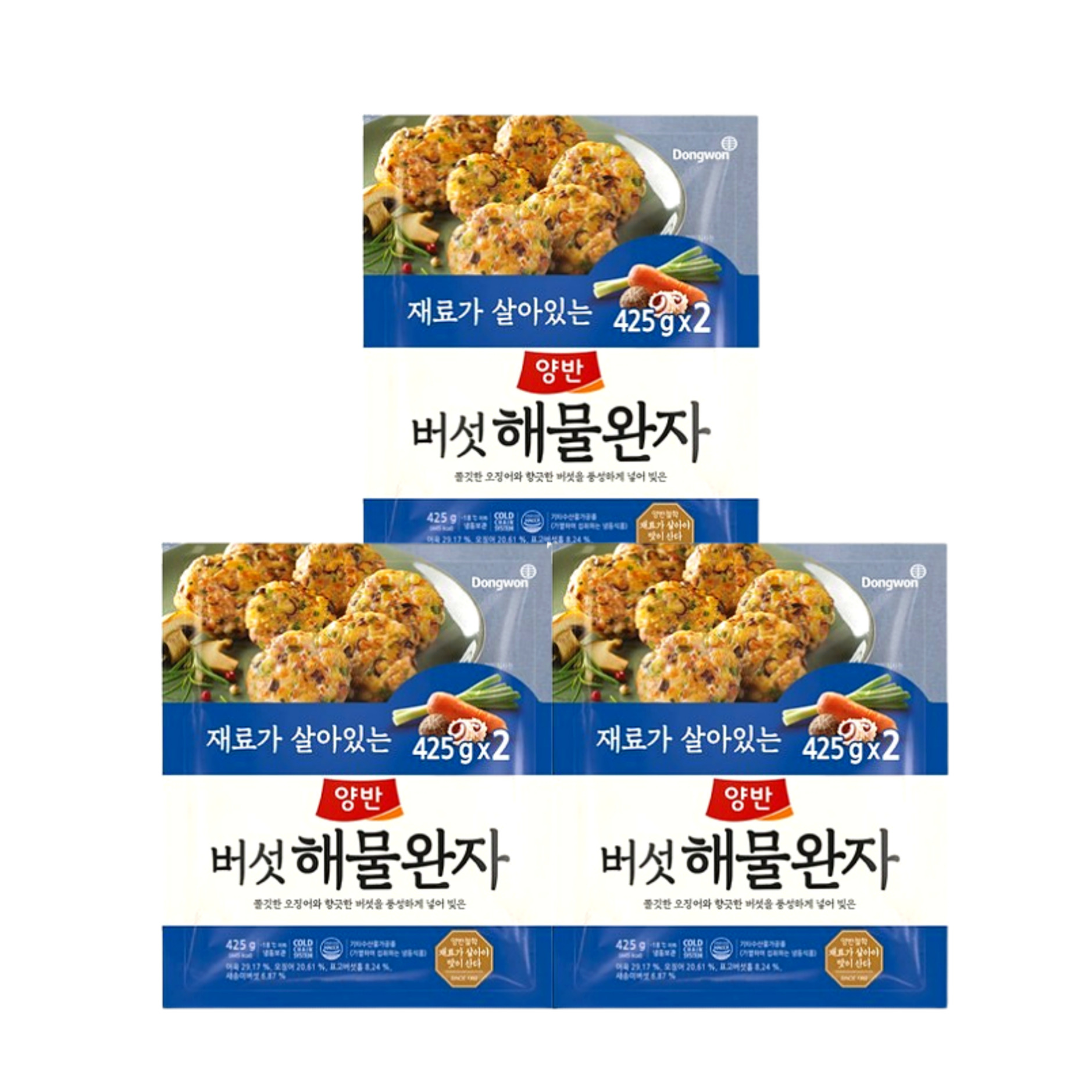 [동원] 양반 버섯해물완자 425g x 6봉