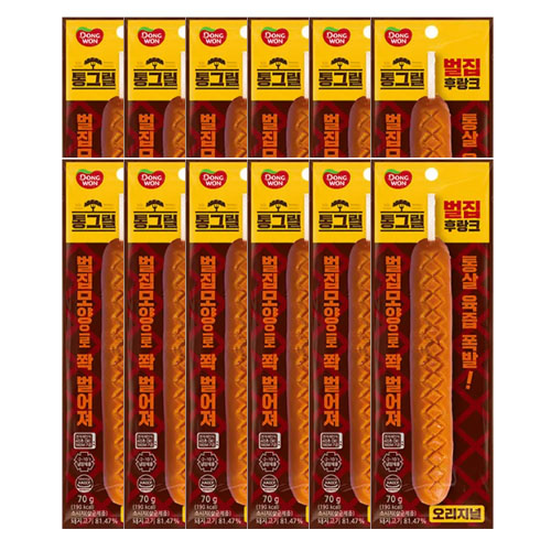 [동원] 통그릴 벌집후랑크 오리지널 70g x 12개