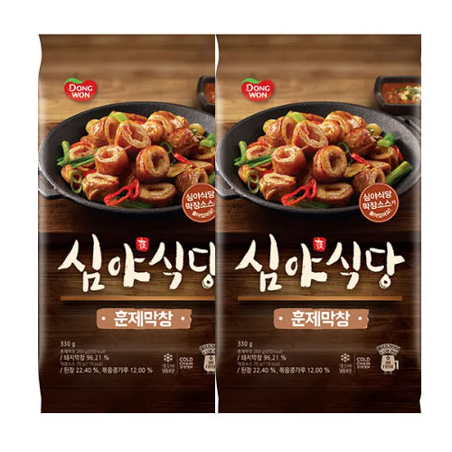 [동원] 심야식당 훈제막창 330g x 2봉
