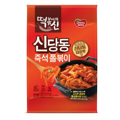 [동원] 떡볶이의신 신당동 즉석쫄볶이 (2인) x 3개