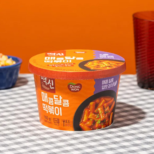 [동원] 떡볶이의신 매콤달콤 컵떡볶이 160g x 6개