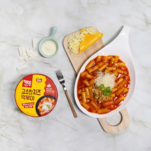 [동원] 떡볶이의신 고소한치즈 컵떡볶이 160g x 6개