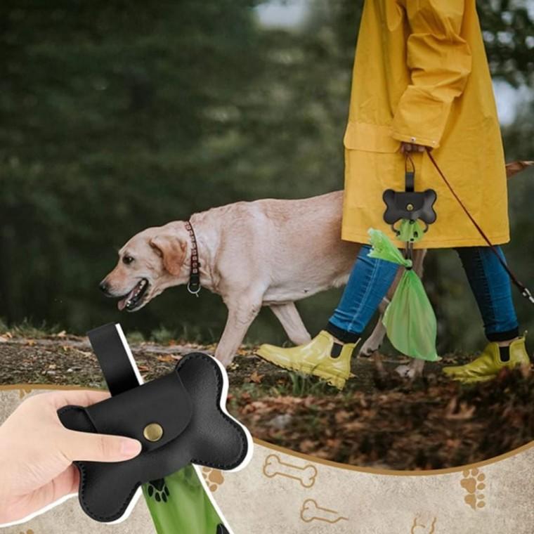 집게 산책용 배변봉투 가방 강아지 고양이 외출 똥봉투 케이스