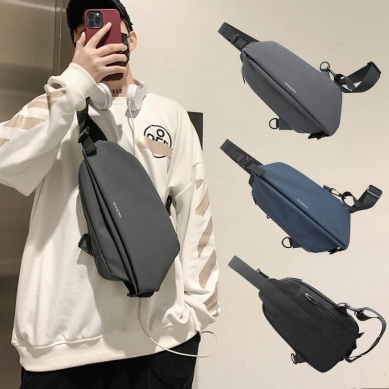 남자 메신저백 크로스 숄더 여행 캐주얼룩 데일리가방