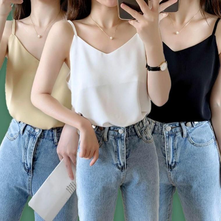 여성 여름 슬리브리스 여자 이너 끈 나시 티 민소매티 여성나 시티 여름티 티셔츠