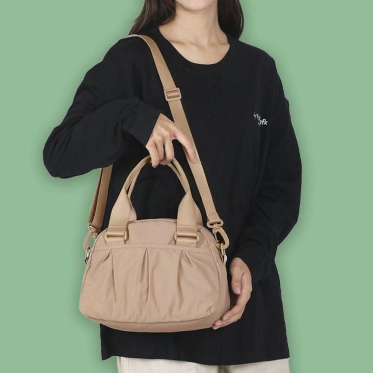 데일리 대학생 가방 직장인 출근 숄더 크로스 백beige 여성 여름 숄더백 천가방