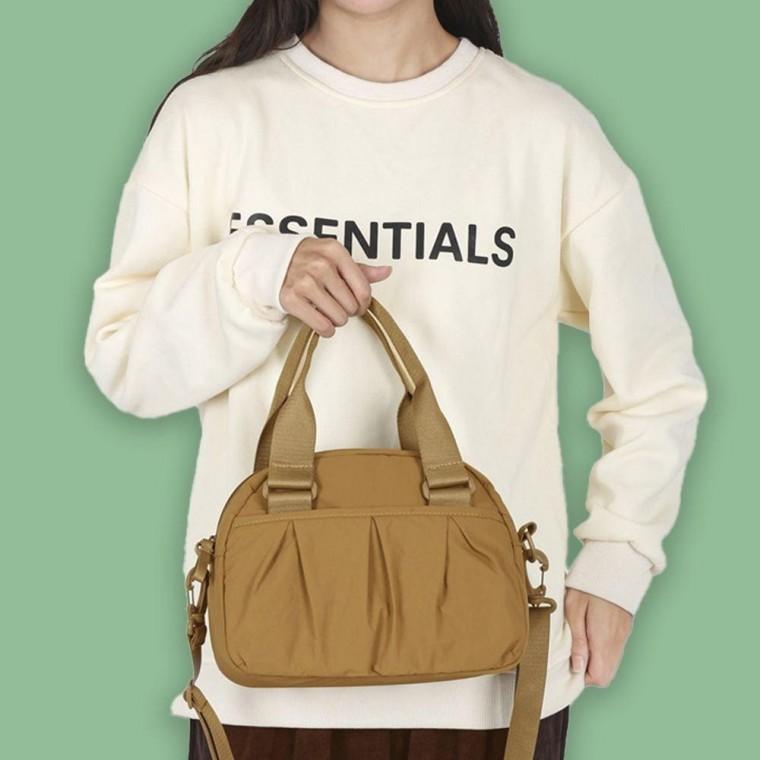 데일리 대학생 가방 직장인 출근 숄더 크로스 백 카키 여성 여름 숄더백 천가방 데일리백