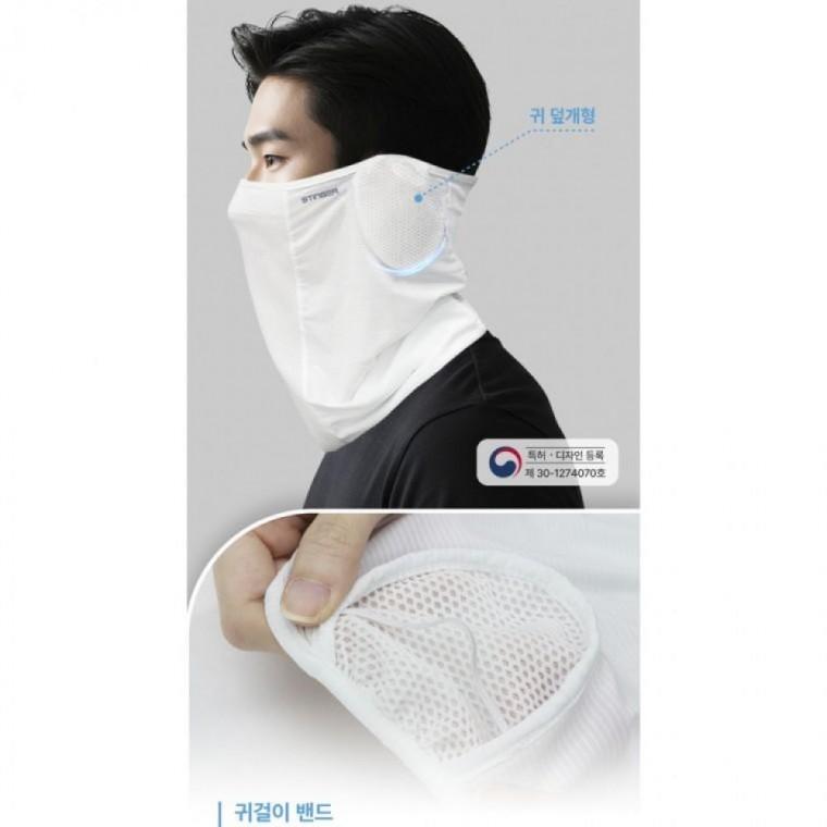 2025신형 귀걸이 귀덮는 쿨엣지 멀티프 자외선차단 쿨 등산 낚시 여름 넥워머 건설현장 스포츠 운동마스크