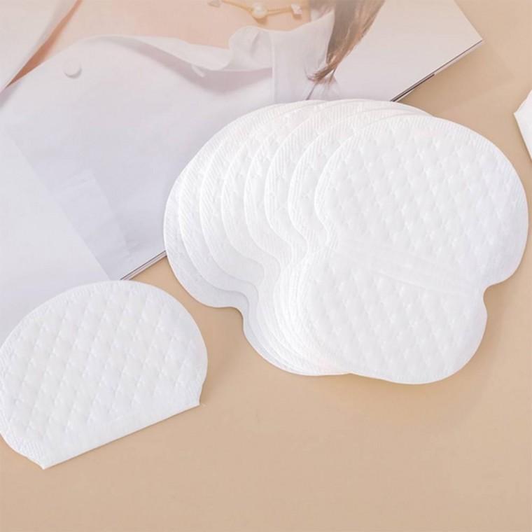 겨드랑이 땀패드 화이트 의류부착 땀흡수 패치 스티커형 여름철 땀자국 방지 관리