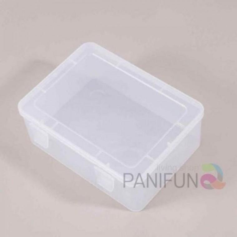 투명수납케이스 16.5x12cm 다용도수납함 책상수납함 미니수납함 잡동사니정리 정리함