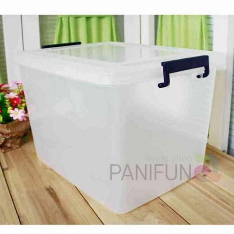 리빙 정리박스 30L 팬트리수납정리함 탕비실정리함 플라스틱상자 펜트리바구니 책장수납박스
