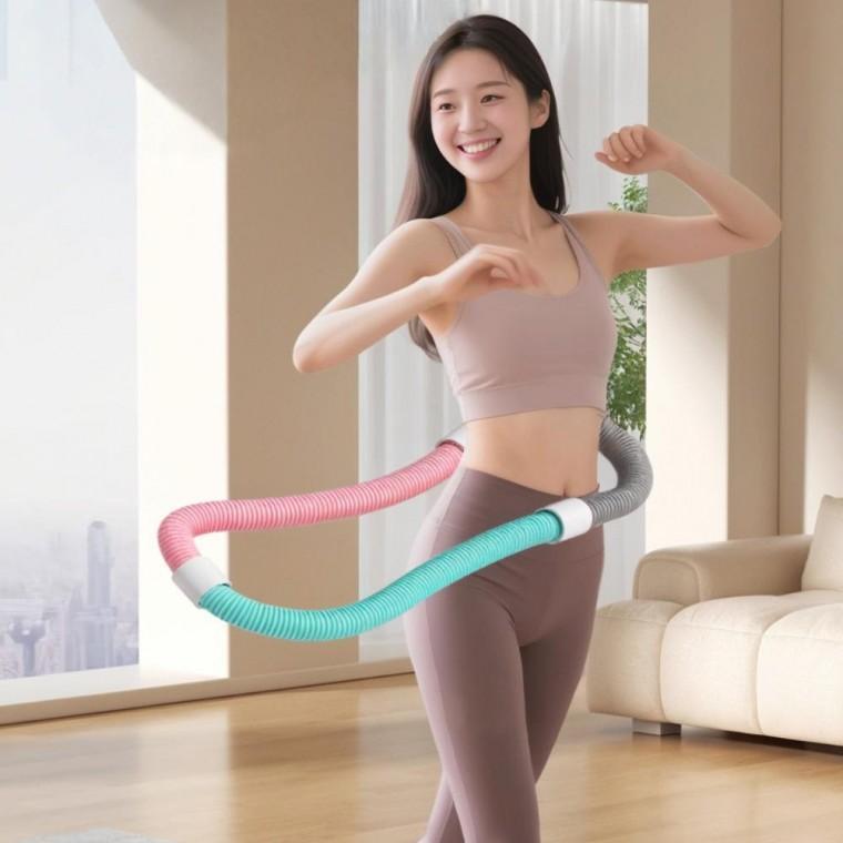 스테인리스 스프링 훌라후프 가정용 운동용 훌라후프 다이어트 용품