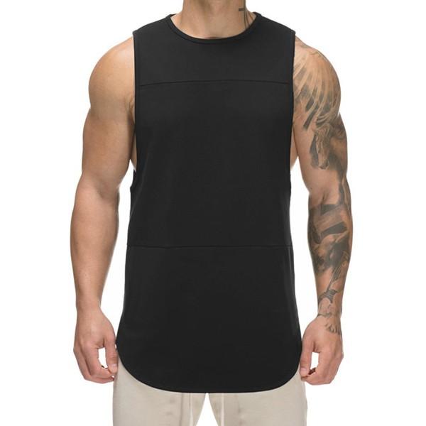 민소매 티셔츠 남성운동복 헬스복 기본티 반티