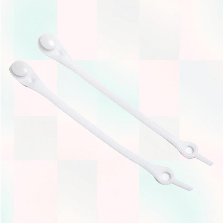 고무줄 고무 신발끈 실리콘 운동화끈 12p 무매듭