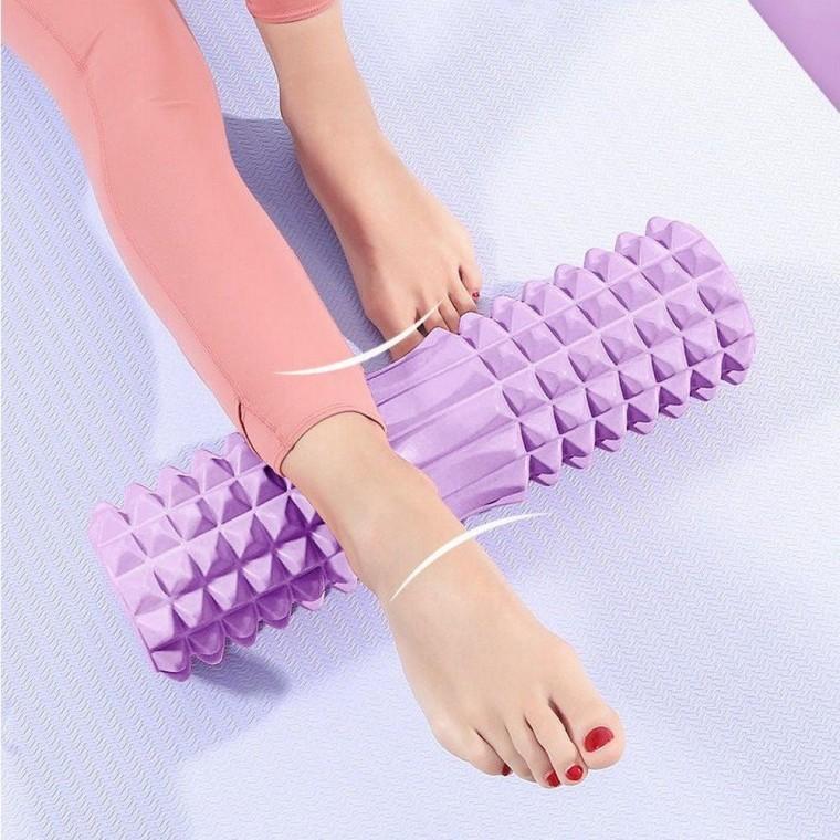 돌기형 폼롤러 뭉친 근육 풀기 스트레칭 폼룰러 폼플러 운동 하드 도구 요가 EVA폼