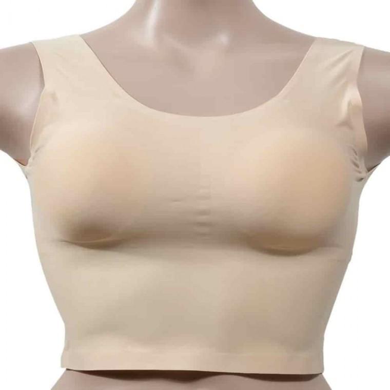 무봉제 누디 이너 롱 탑브라 탱크탑브라 헬스브라탑 운동복브라탑 여성브라