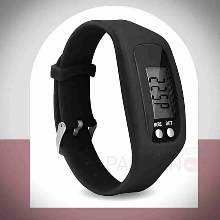 만보기 전자시계 블랙 만보기기계 달리기시계 시계형만보기 운동용시계 건강시계 헬스워치 만보기손목시계