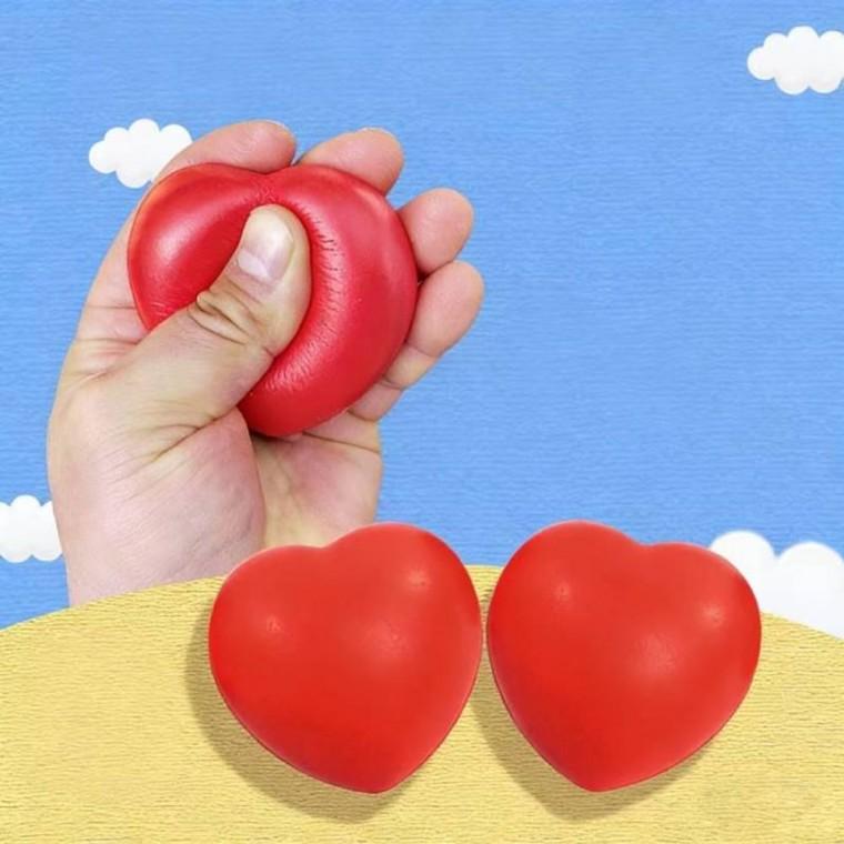 악력볼 5p 그립볼 재활기구 악력기 손가락 운동 하트