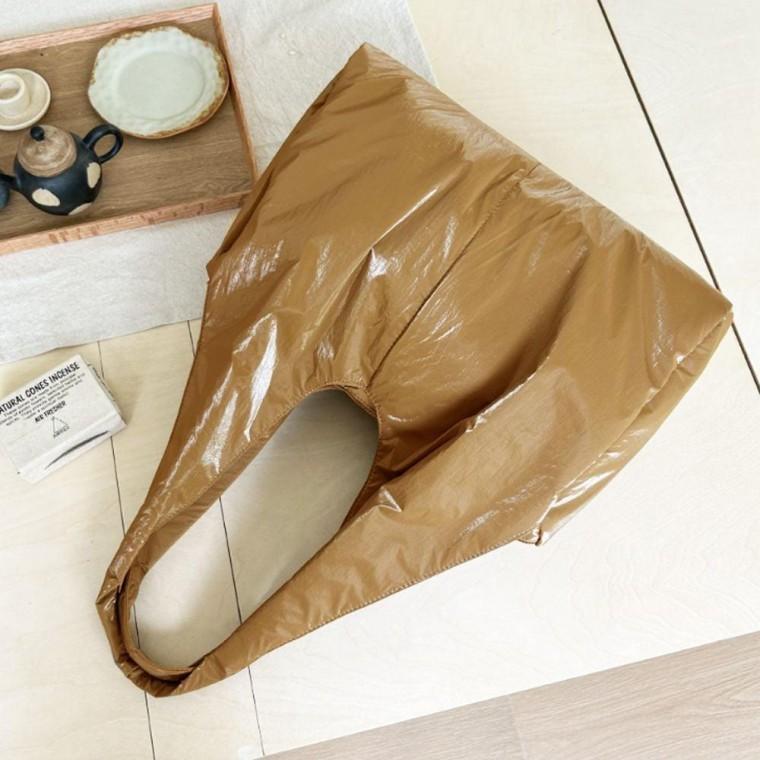 여성 데일리 숄더 백 대학생 직장인 출근 가방 브라운 숄더백 보부상 여자 휘뚜루마뚜루