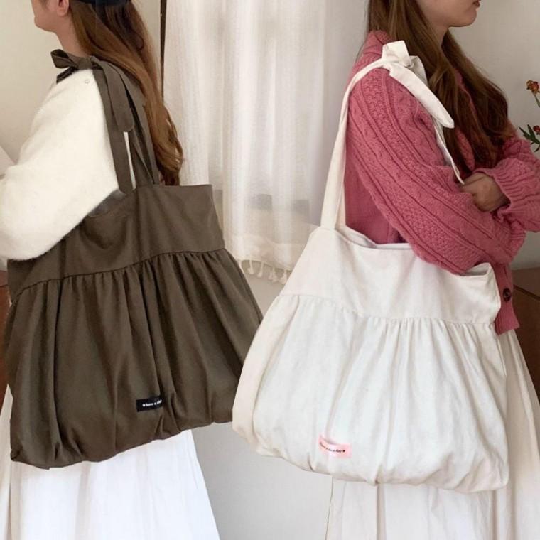 대학생 직장인 보부상 가방 캔버스 숄더 백 숄더백 쇼퍼백 여성 데일리 데일리백 보부상백