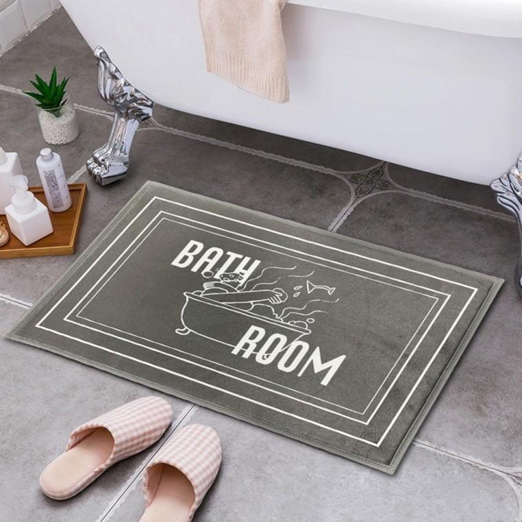발매트 BATH ROOM 욕실 주방 화장실 발매트 현관 러그 국내생산