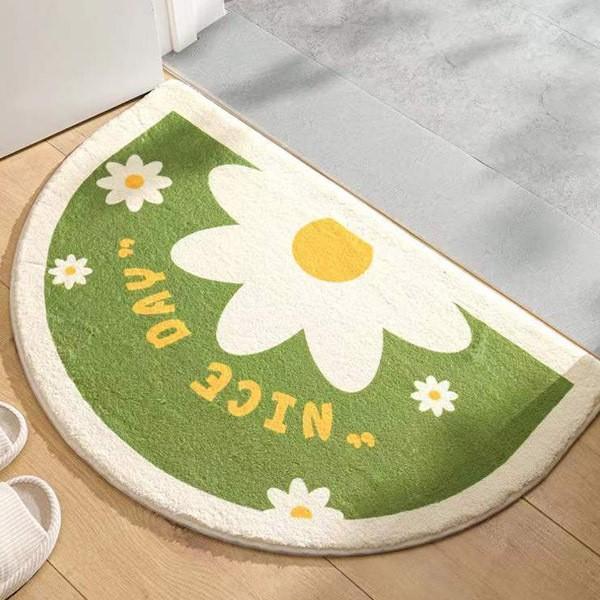 보슬보슬 산뜻함 꽃잎 발매트