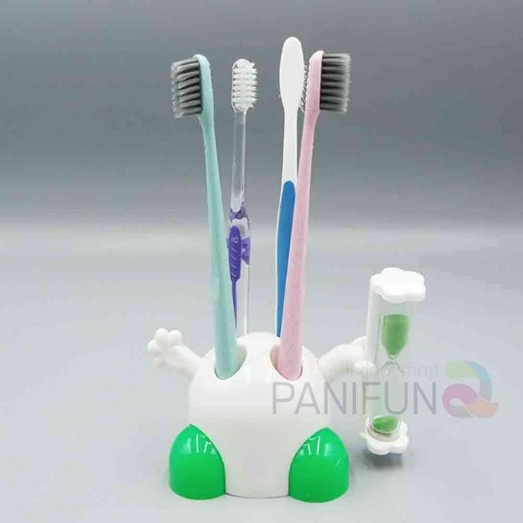 칫솔 타이머 꽂이 어린이칫솔통 칫솔꽂이 귀여운칫솔꽂이 칫솔거치대 칫솔보관통 욕실칫솔통 칫솔보관 칫솔