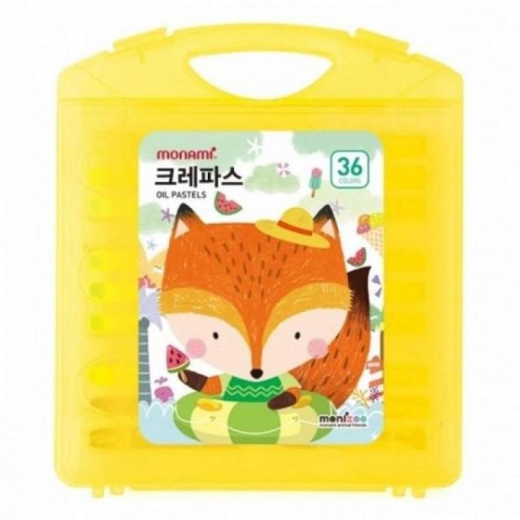 크레용 초등학생 36색 크레파스 중성 어린이 세트