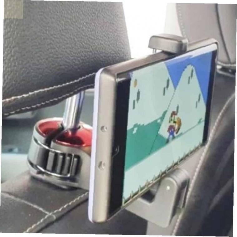 뒷자석 휴대폰거치대 차량용휴대폰거치대 헤드레스트거치대 차량용가방걸이