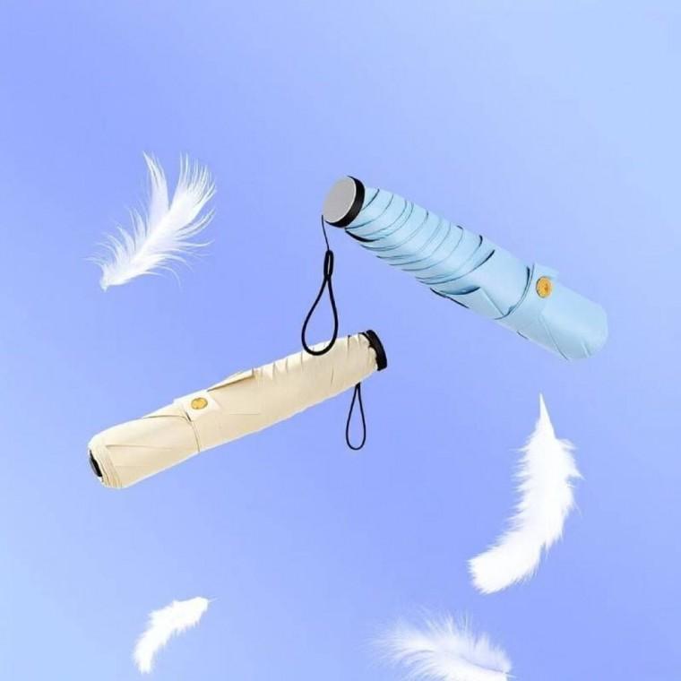 YJR 암막 초경량 자외선 접이식 양산 양우산 차단 수동 우산