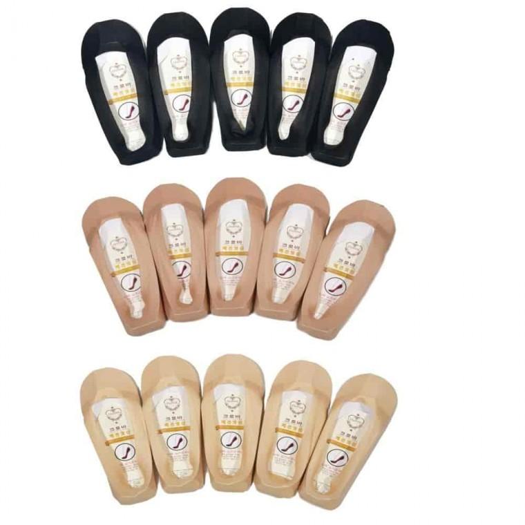 실리콘 햄 숙녀덧신 발목덧신 안벗겨지는페이크삭스 여성여름덧신 여름양말