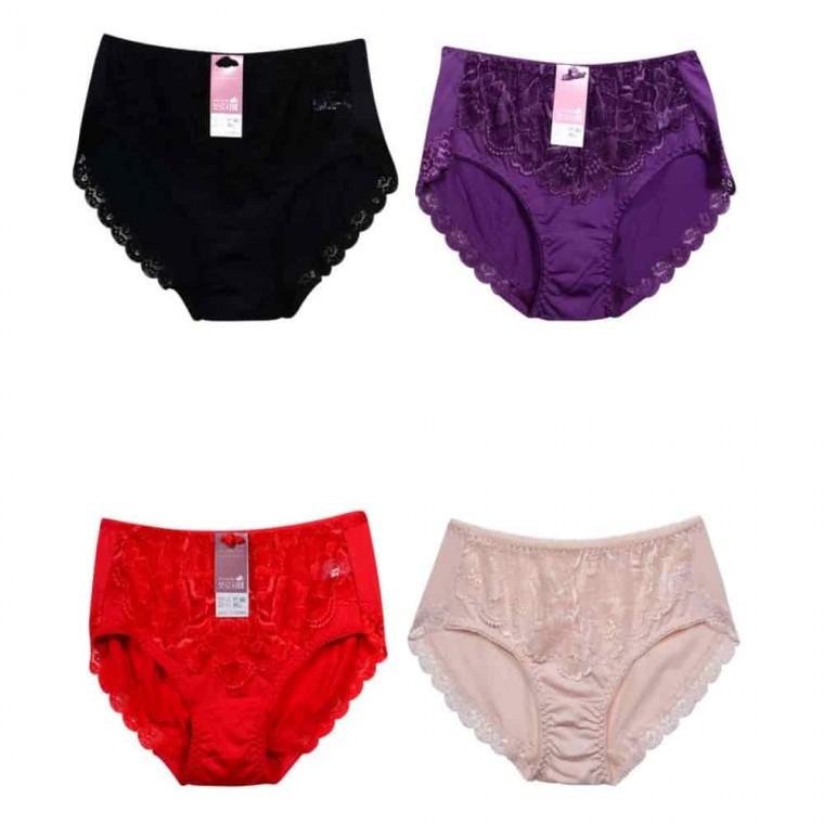 망사 쟈가드 뒷레이스 빅사이즈 맥시팬티 여성보정팬티여름용 여성순면팬티 여성편한팬티 모달속옷