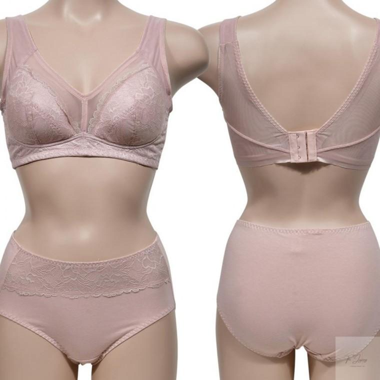 (비비안)노와이어 B컵 브라팬티 세트 여성란제리 여자브라 여름브라 심리스브라