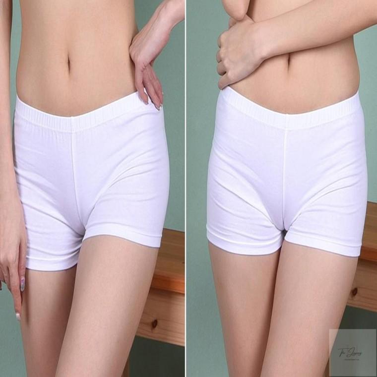 여성 기본 면스판 2부 속바지 Y존속바지 여성속바지여름용 Y존커버속바지 웨딩속바지