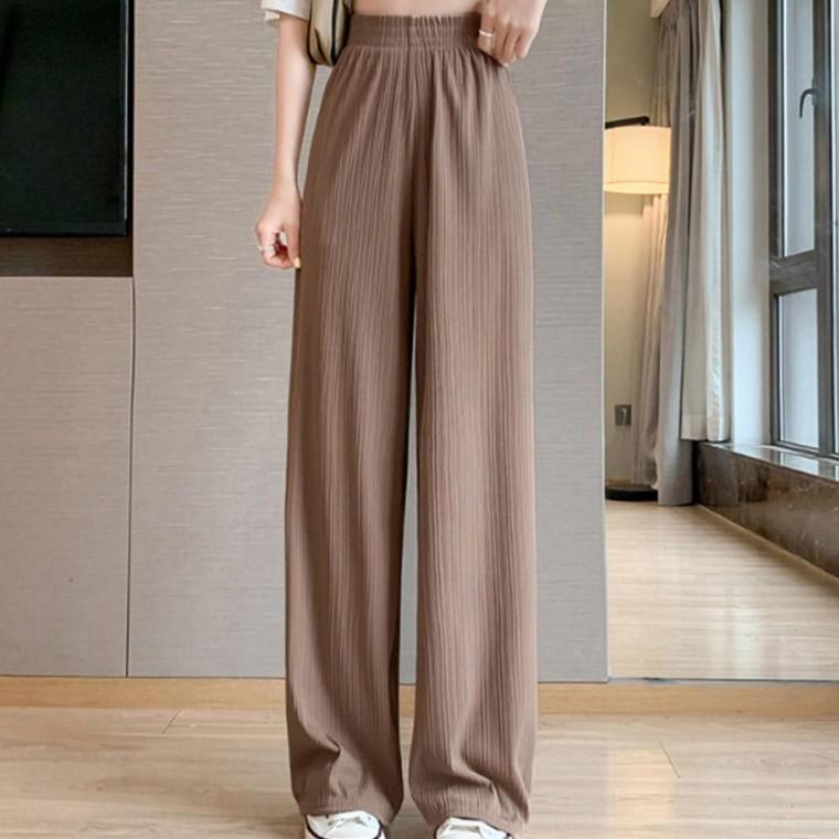 여자 여름바지 찰랑한 느낌 편한 밴딩 팬츠 데일리룩 랍슨유통