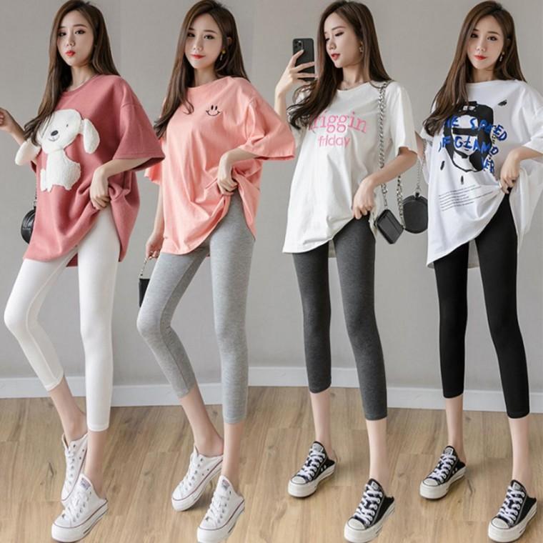 여름7부레깅스 쿨 스판 레깅스 요가복 아이스레깅스 랍슨유통
