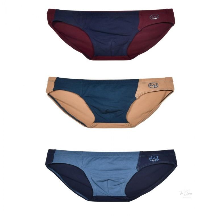 투톤 컬러 남아동 삼각 3매입 주니어남아삼각팬티 주니어면팬티 주니어남아팬티 초등남아여름삼각팬티