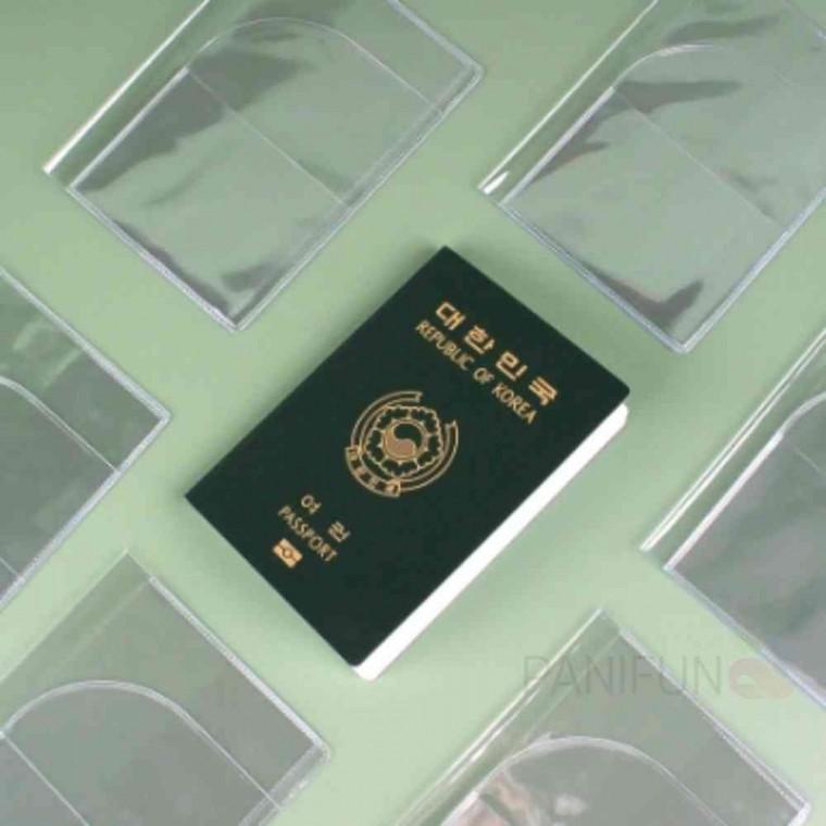 투명 카드 여권 커버 여권파우치 여권보관함 여권지갑 여행용여권커버 투명여권케이스 여권커버투명 여행케