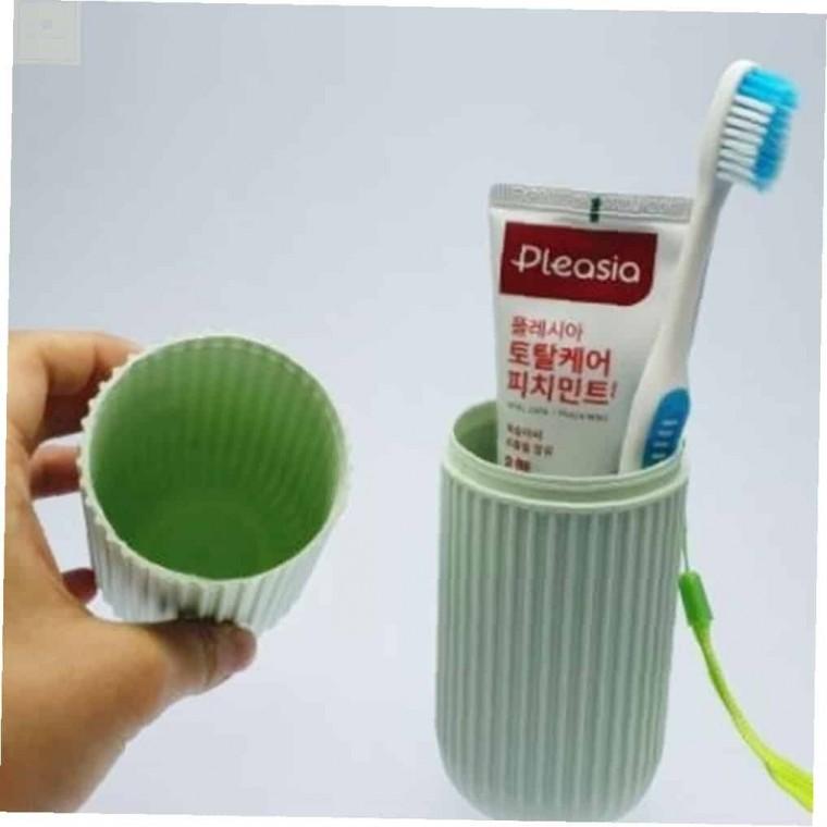 휴대용 칫솔통 휴대용필통파우치 휴대용양치컵케이스 여행용세면도구파우치