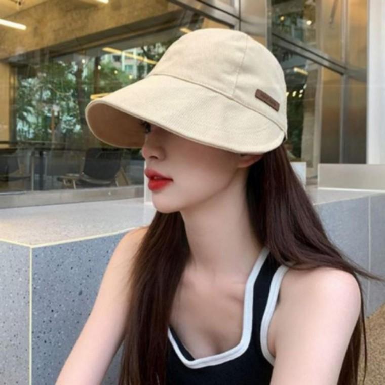 여성 등산 자외선차단 골프 캡 스트링 보닛햇 모자