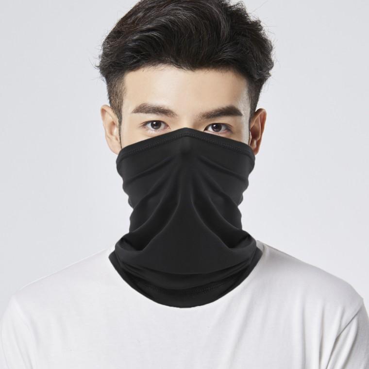 쿨링소프 쿨 멀티스카프(블랙) 자외선차단 얼굴햇빛가리개