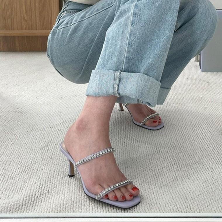 여성샌들 스틸레토 샌들 뮬 로퍼 블로퍼 여성슬리퍼