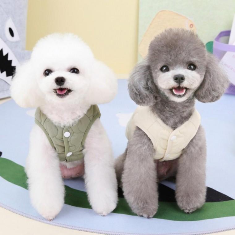 강아지 애견 반려견 겨울 경량 패딩 베스트 옷 조끼