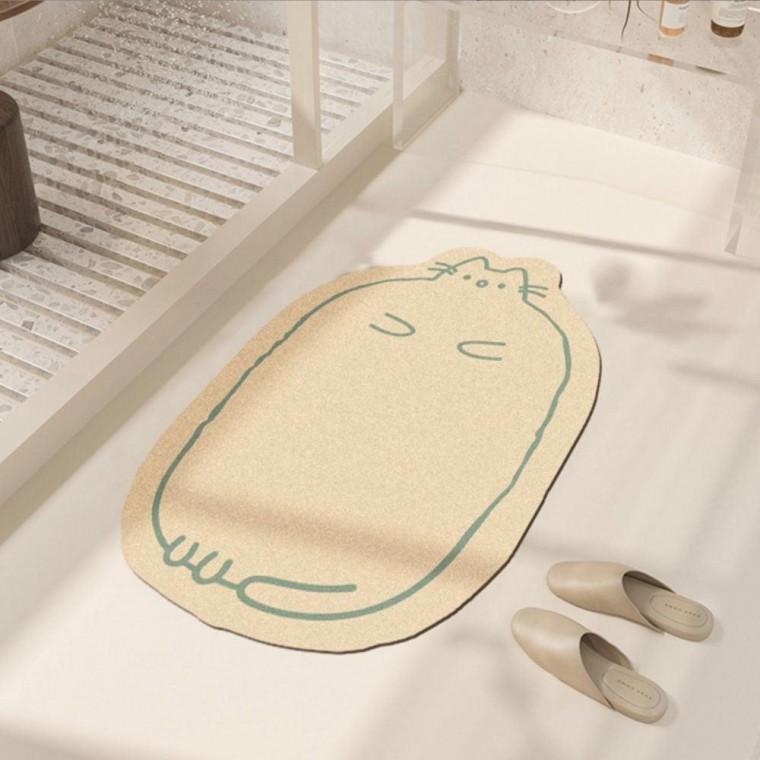 주방 고양이 규조토 발매트 40x 60