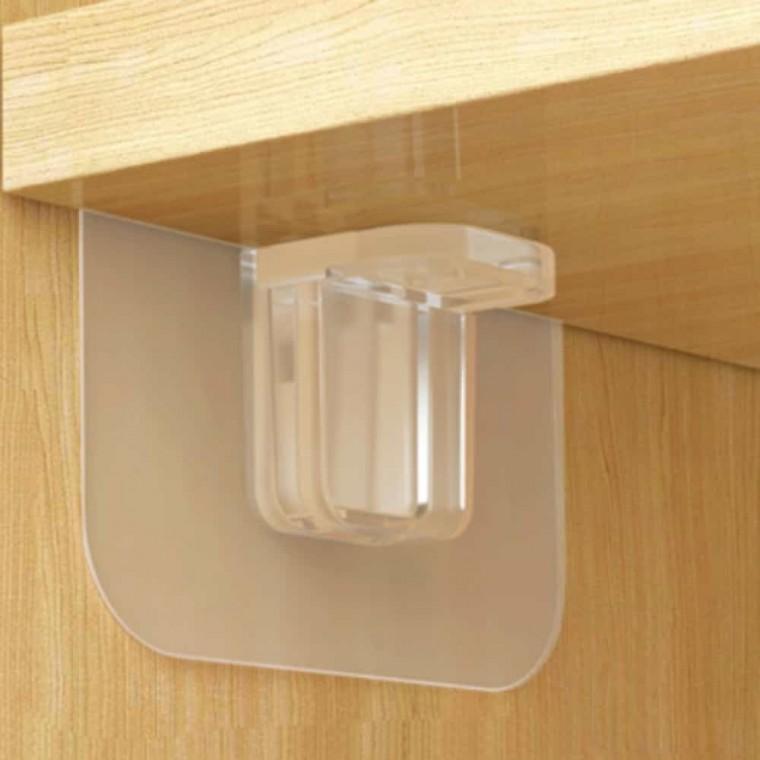접착식 선반 다보 4개 렉선반 선반랙 선반받침대 선반지지대 선반거치대