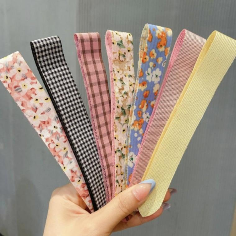 헤어 머리정리 악세서리 붙이는 머리 띠 찍찍이 밴드 헤어밴드 핀 정리 미용