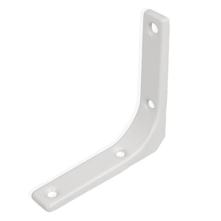 벽선반 받침대 ㄱ 브라켓 화이트 100x100mm