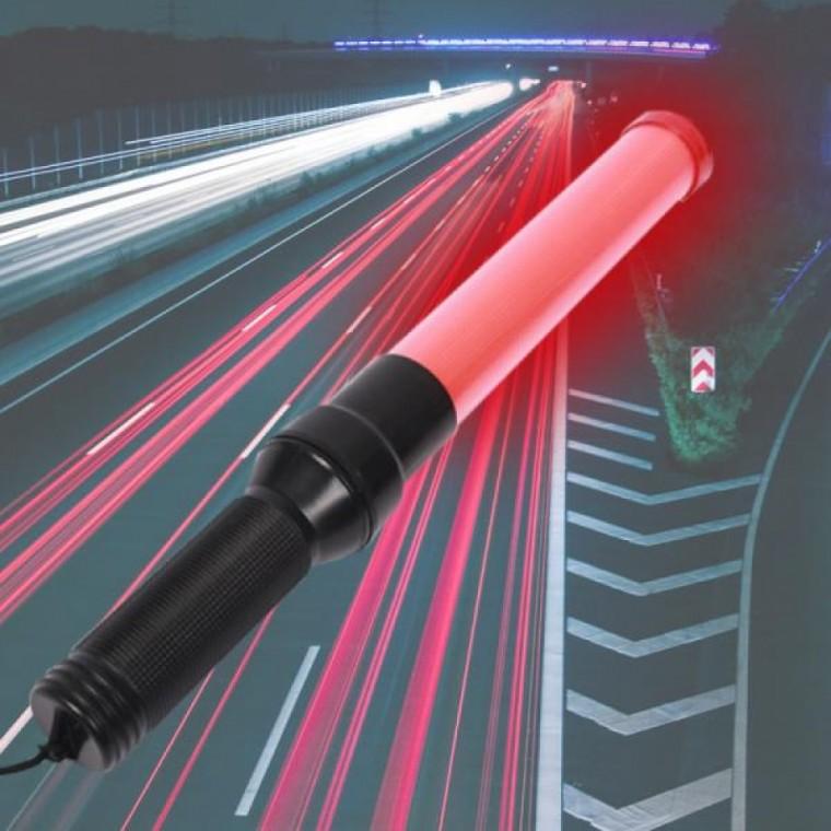 비상 현장 안전 도로 교통 정리 LED 경광봉 유도봉 주차봉 안전봉 신호봉 M10904