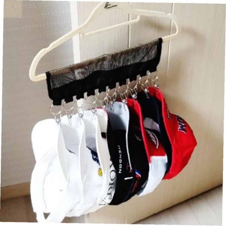 모자걸이 집게 정리대 모자건조기 모자집게 모자정리